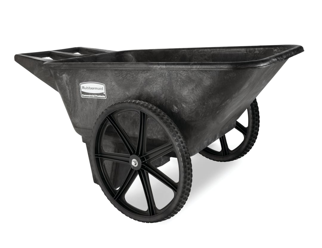 BIG WHEEL CART, 8.75 CUBIC FOOT, ASSEMBLED