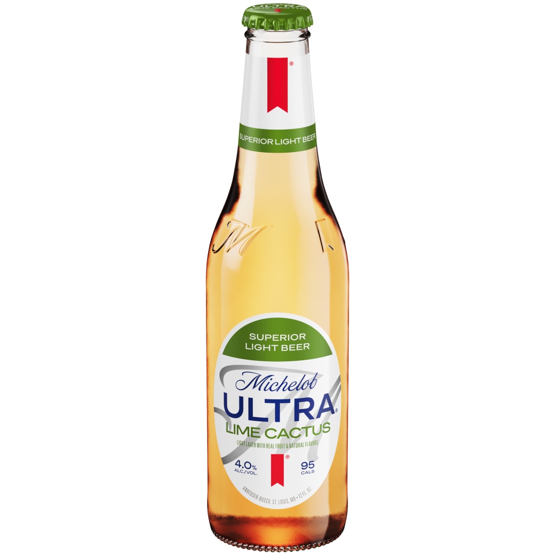 Michelob ULTRA Superior Light Lime Cactus American Beer 12 fl oz Bottle