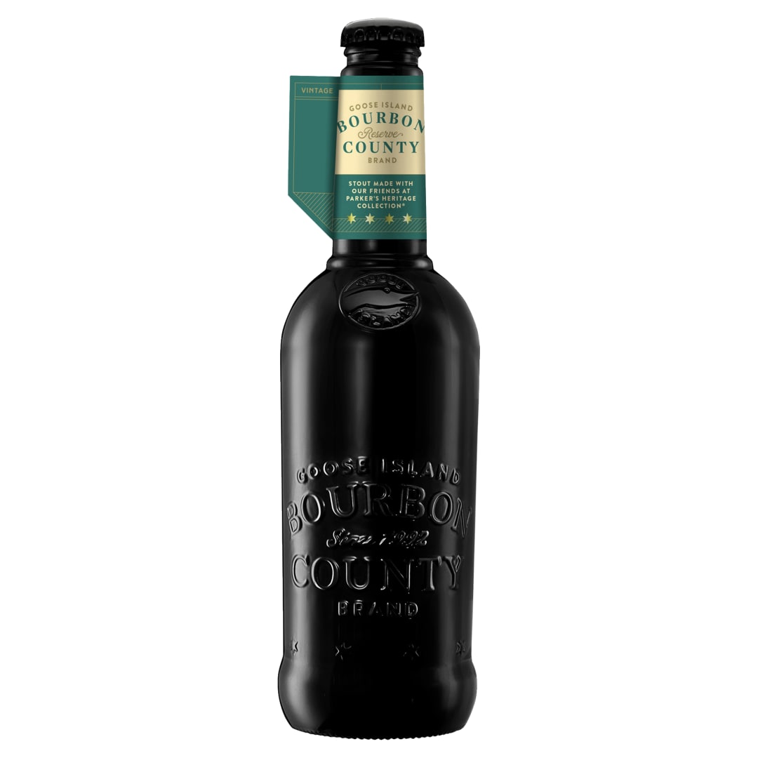 Goose Island 2025 Bourbon County Brand Parker’s Heritage Reserve Stout, 16.9 fl.oz. Bottle
