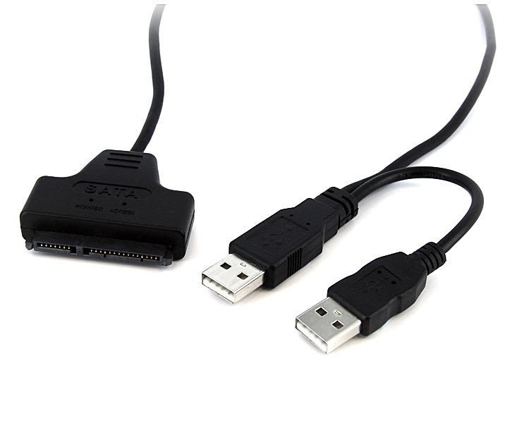 USB 2.0 to SATA Adapter Cable for 2.5in Hard Drives