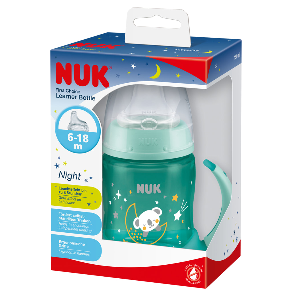 NUK FC PP TRAINING BOTTLE 150ML GITD BOX