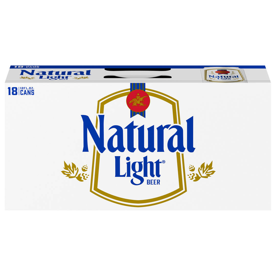 Natural Light Beer 18 - 12 fl oz Cans