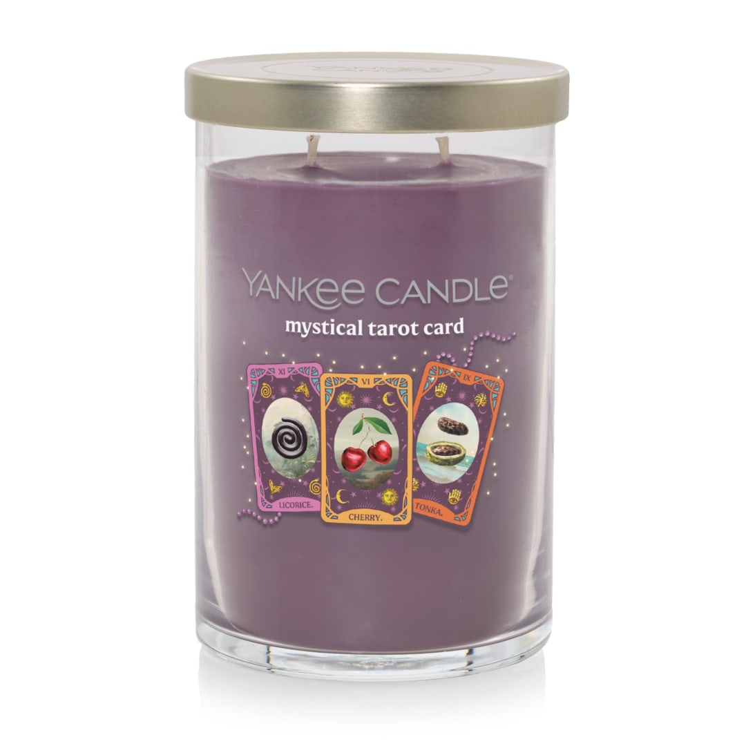 Yankee Candle Mystical Tarot Card Large Tumbler Scented Candles, 20 oz