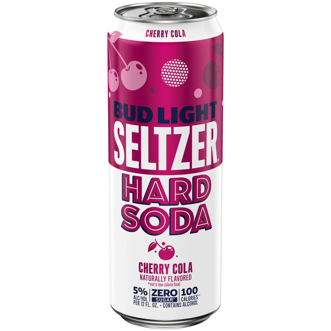 Bud Light Seltzer Cherry Cola Hard Soda 25 fl oz