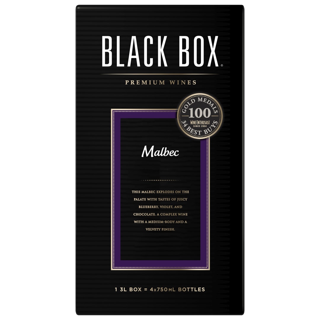 Black Box Malbec Red Wine 3L Box Wine
