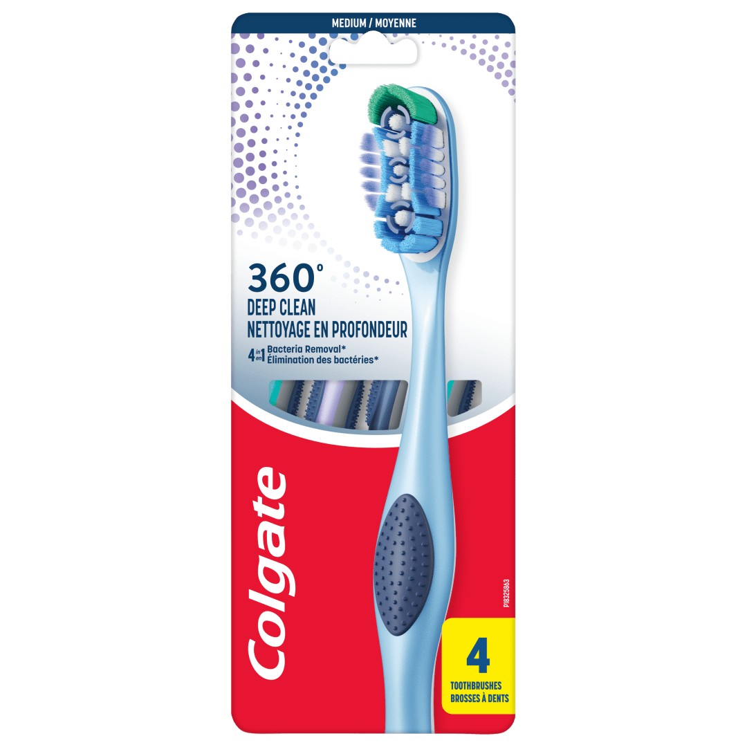 COLGATE 360 TB ADULT CS MU FHM 4PK