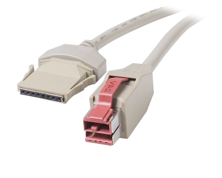 6 ft 24V to 1x8  Powered USB Cable