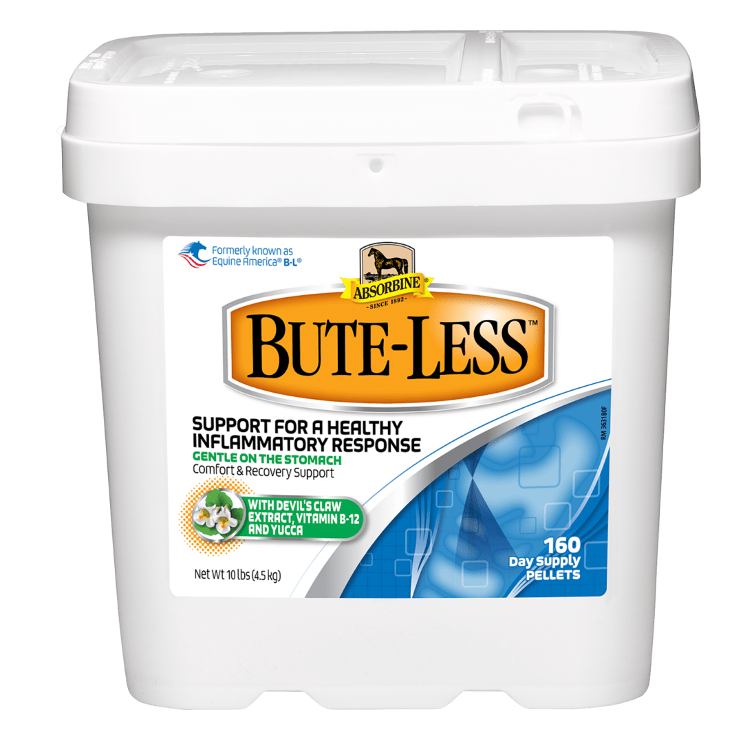Bute-Less® Comfort & Recovery Supplement Pellets 10 lb / 160 Day Supply Tub