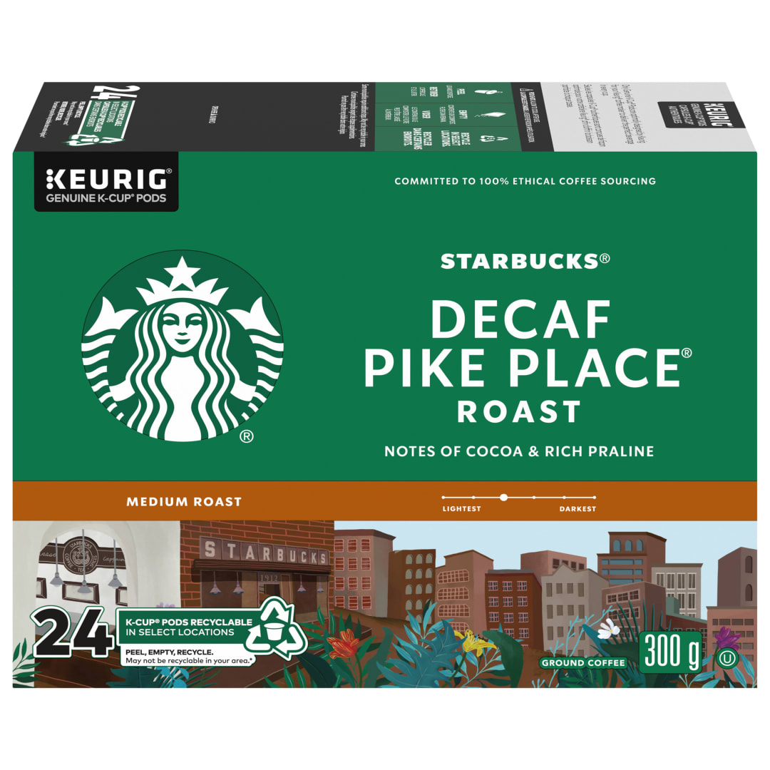 STARBUCKS KCup Dcf PIKEPLACE 4x24ct