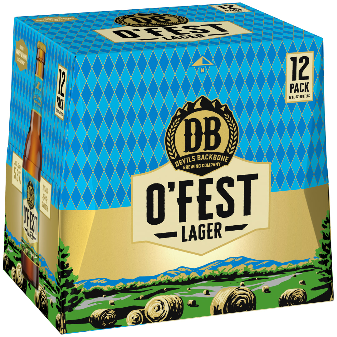 Devils Backbone Brewing Company Lager O'Fest Beer 12 - 12 fl oz Bottles