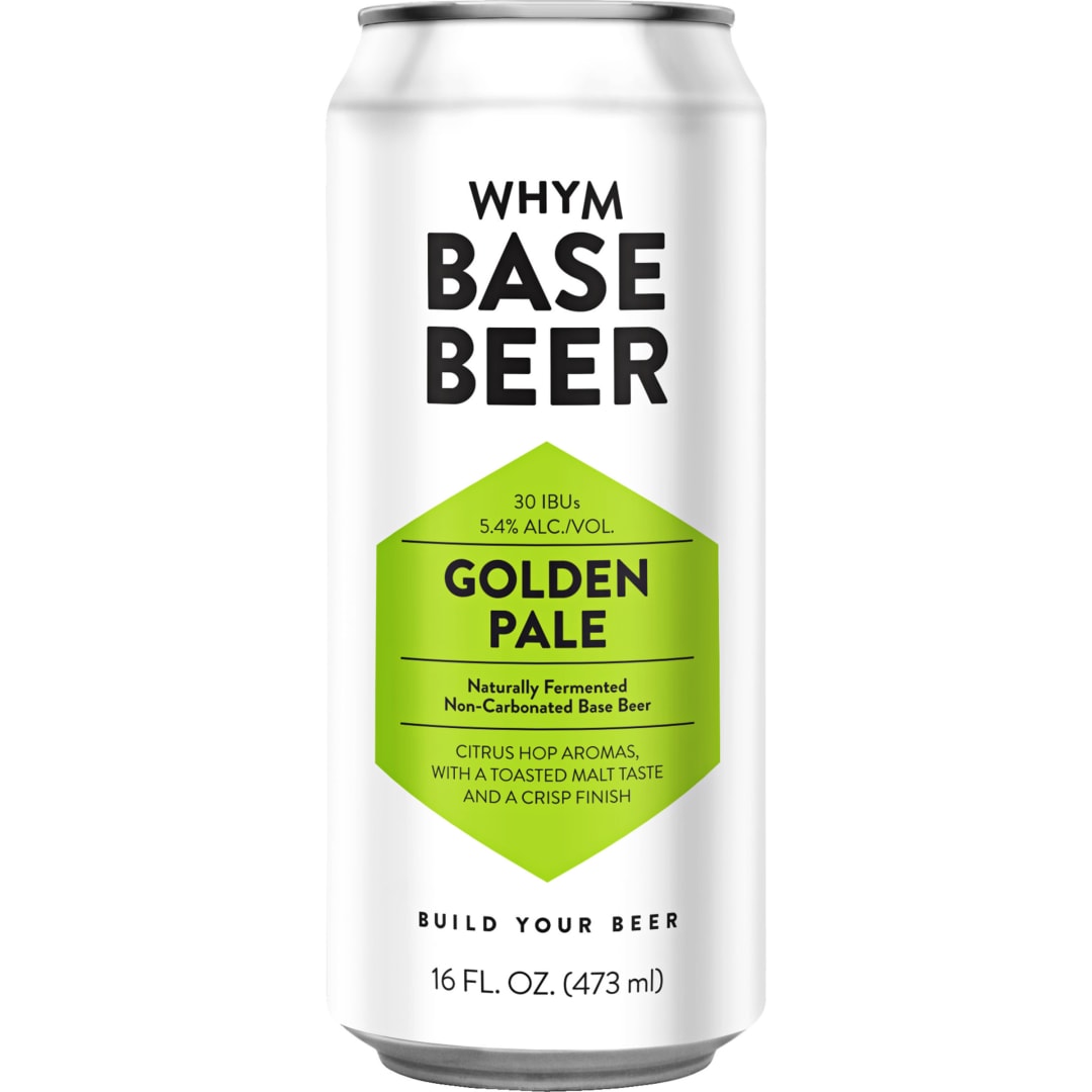 Whym Base Beer Golden Pale Beer, 16 fl. oz. Can