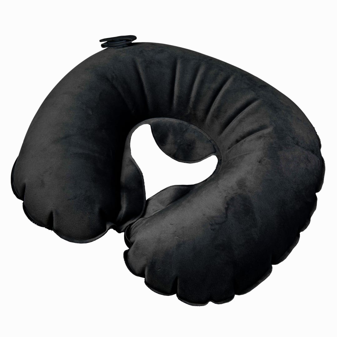 Comfort Acc Compact Infltable Plw T - Black