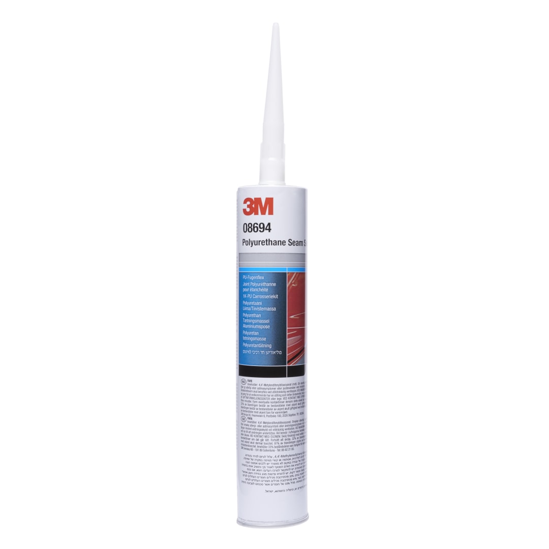 3M™ Poliüretan Mastik, Siyah, 310 ml, Kartuş, 08694