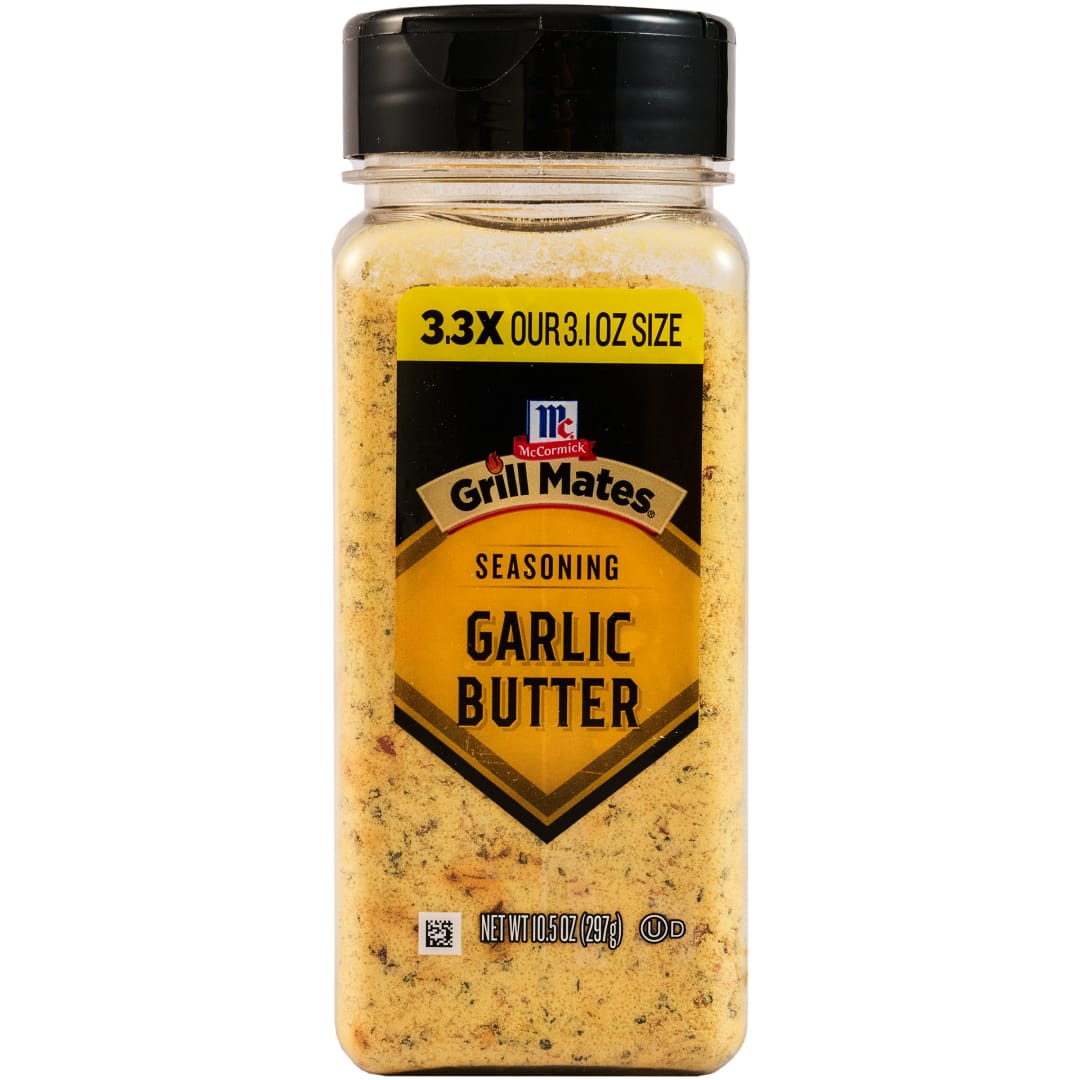 McCormick GRILL MATES Garlic Butter Grill Seasoning, 10.5 oz