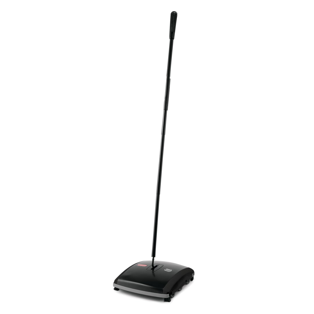 Rubbermaid Commercial Products Executive Series™ 7.5" Dual-Action Bristle Mechanical Sweeper, Black