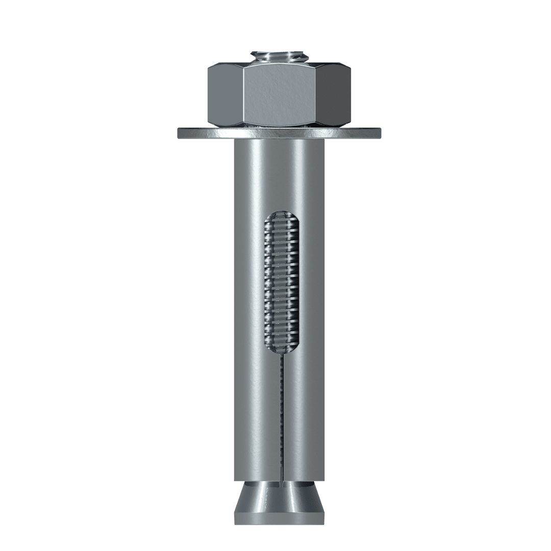 Simpson Strong-Tie SL50214HP1 Sleeve-All® 1/2 in. x 2-1/4 in. Hex-Head Sleeve Anchor (Pack of 10)