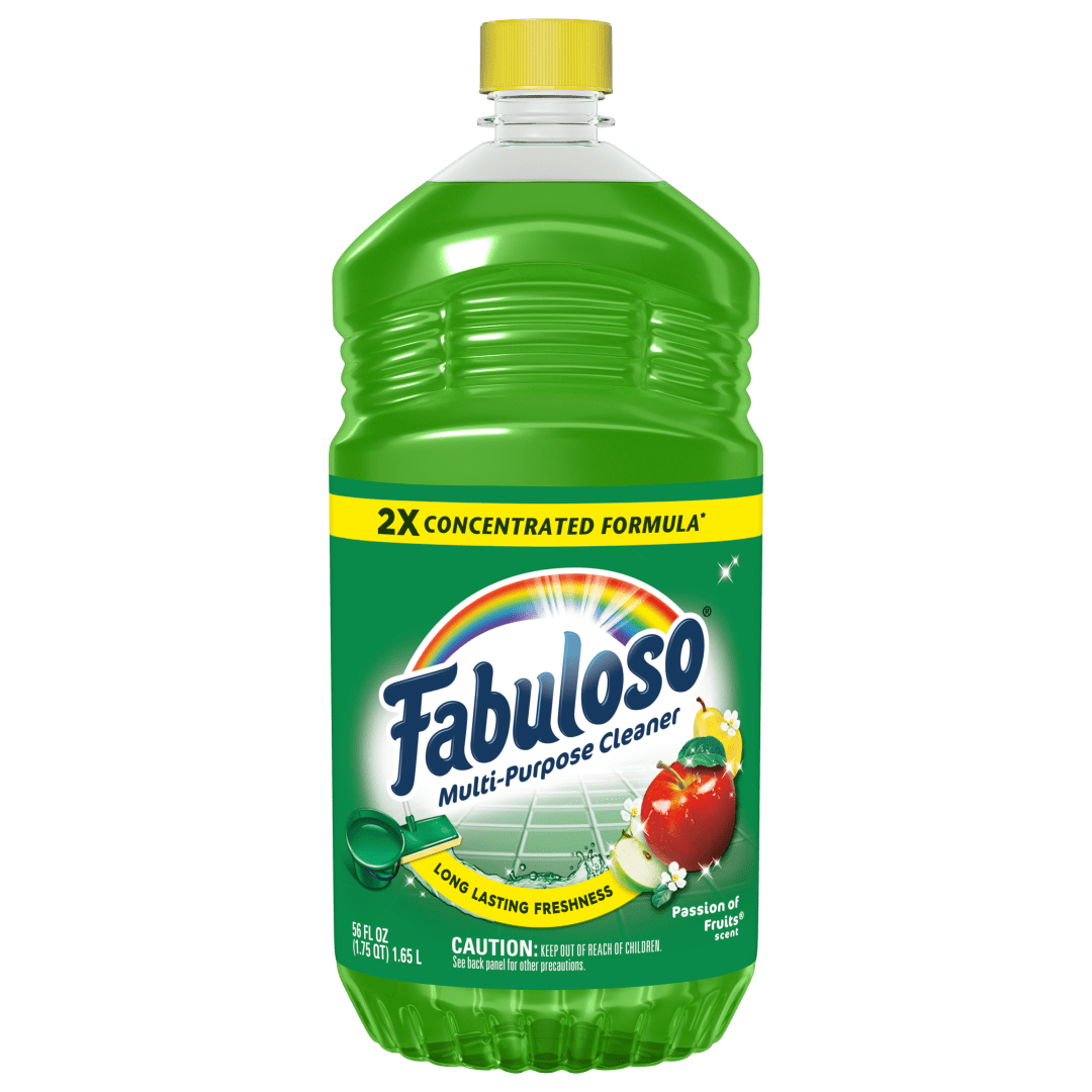 Fabuloso Multi-Purpose Cleaner, 2X Concentrated Formula, Passion of Fruits Scent, 56 oz