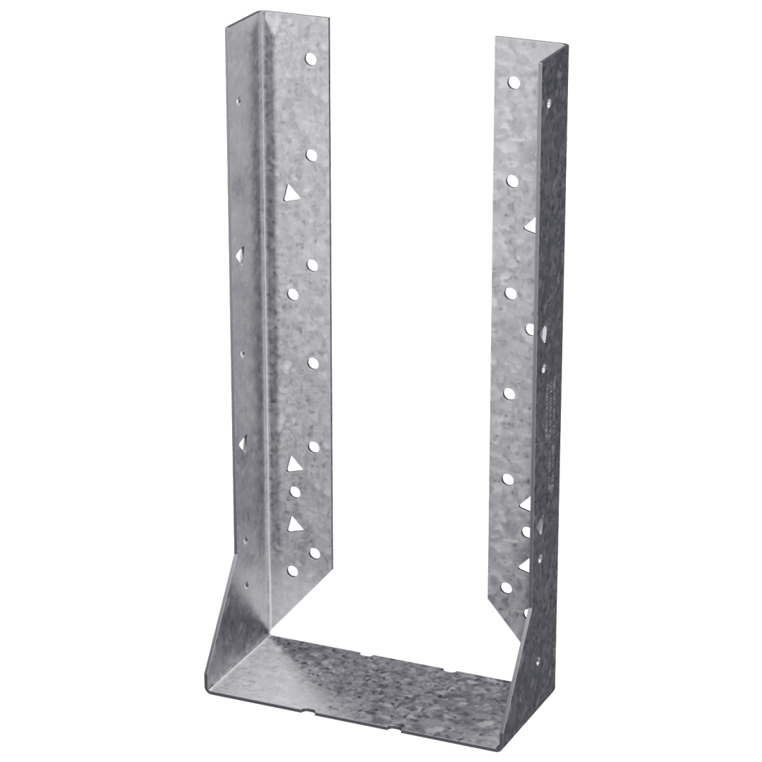 Simpson Strong-Tie HUC614 HUC Galvanized Face-Mount Concealed-Flange Joist Hanger for 6x14 (Pack of 25)