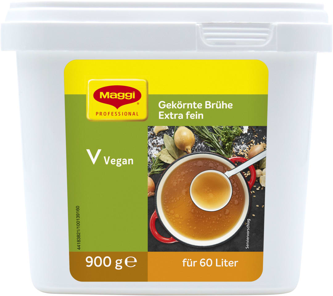 MAGGI Gekörnte Brühe Extra fein 900g, für 60 Liter
