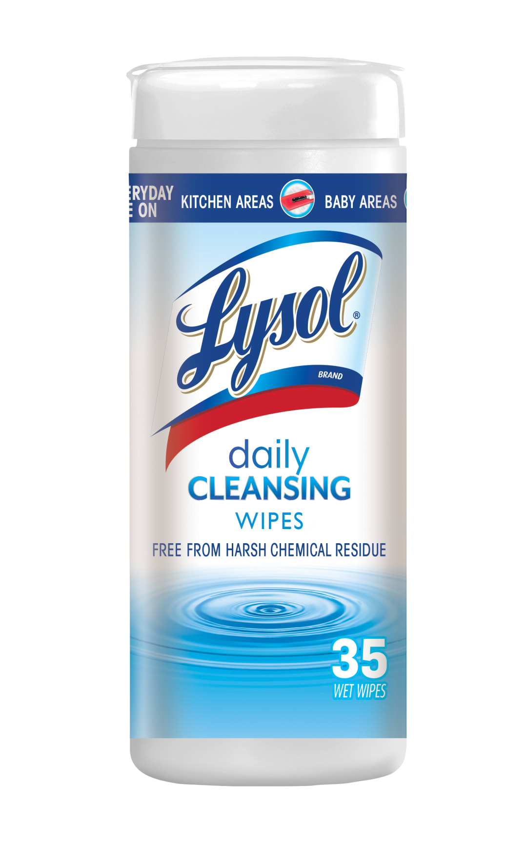 LYSOL® Daily Cleansing Wipes - 12/35 ct.
