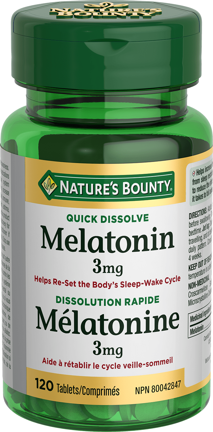 NBBL Melatonin 3mg BC 24x120ct CA
