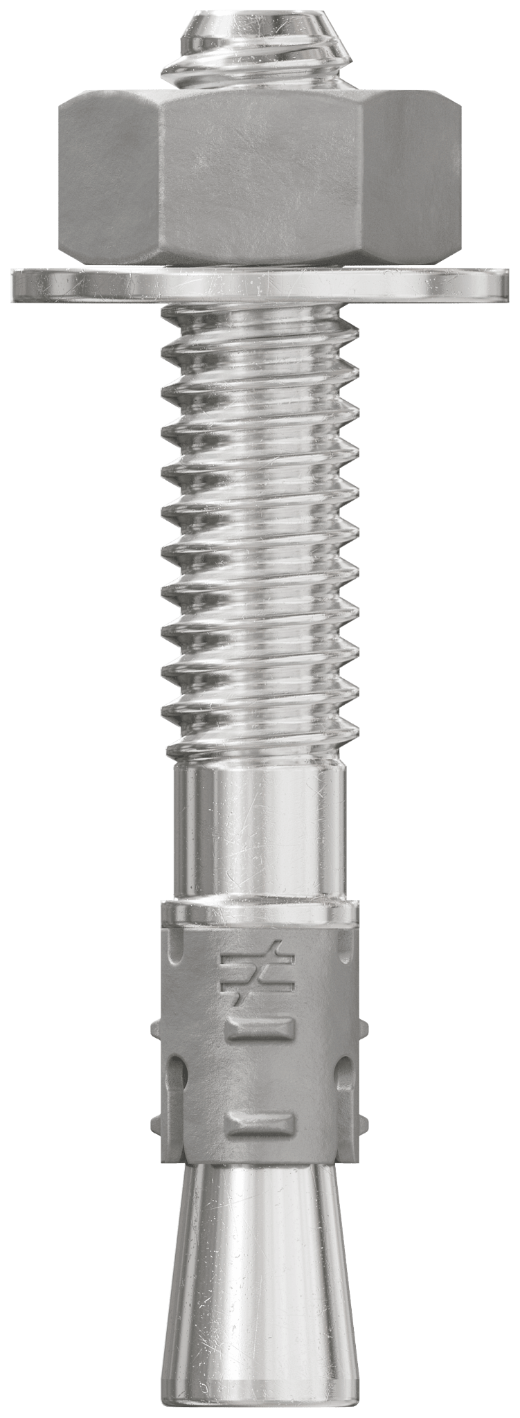 Simpson Strong-Tie STB2-25134S4F100 Strong-Bolt® 2 — 1/4 in. x 1-3/4 in. Type 304 Stainless-Steel Wedge Anchor, Fully Assembled (100-Qty) (Pack of 420)