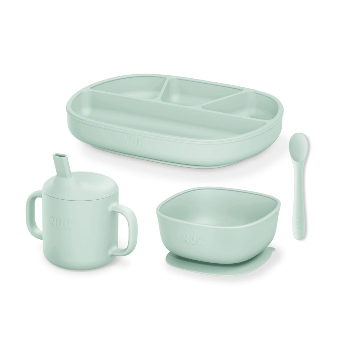 NUK® Perfect Match Silicone Tableware Bundle, 4 Pack