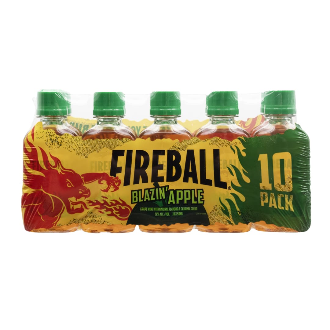 Fireball Blazin Apple Cinnamon Wine Liqueur 50ml 42 Proof