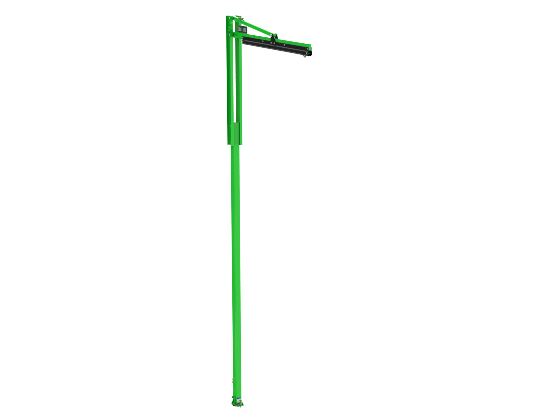 3M™ DBI-SALA® FlexiGuard™ M100 Modular Jib Semi-Fixed Height Mast Anchor, 1 User, 6.1–7.6m Height, 2.3m Width, 8530883
