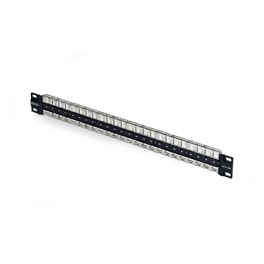 48 Port 1U STP Blank Rackmount Patch Panel