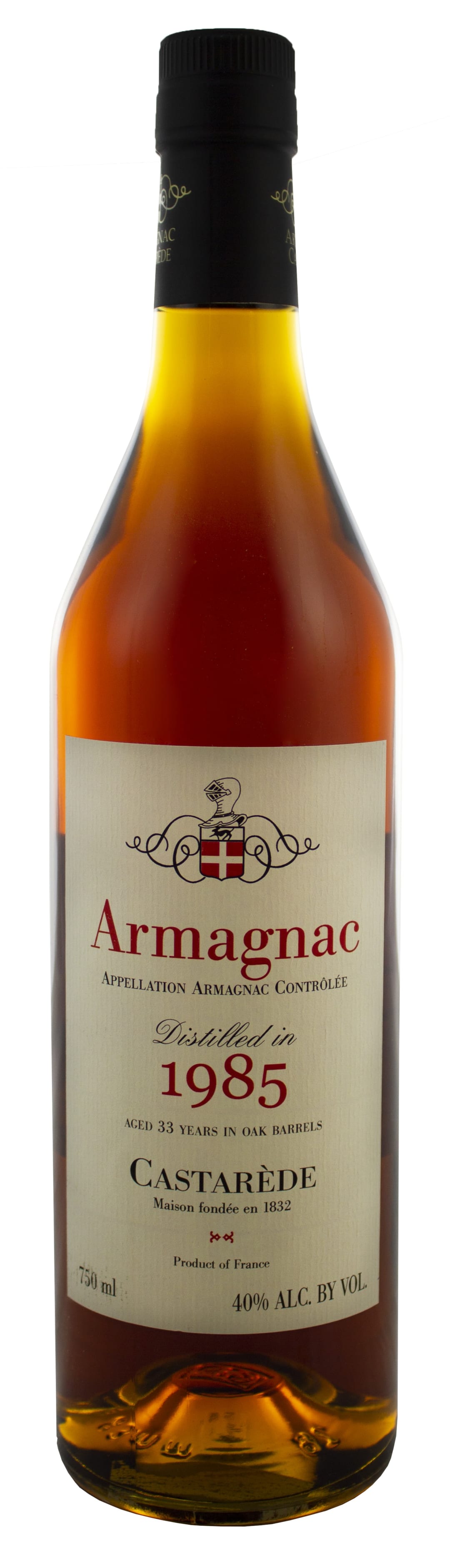 Castarede 1985 Armagnac 750ml 80 Proof