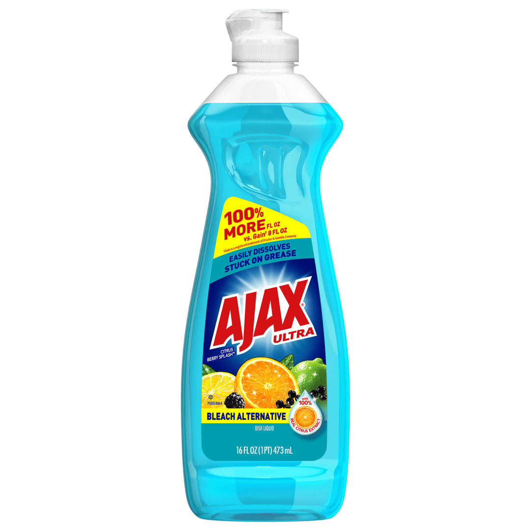 Ajax Ultra Bleach Alternative Liquid Dish Soap, Citrus Berry Splash - 16 Fluid Ounce