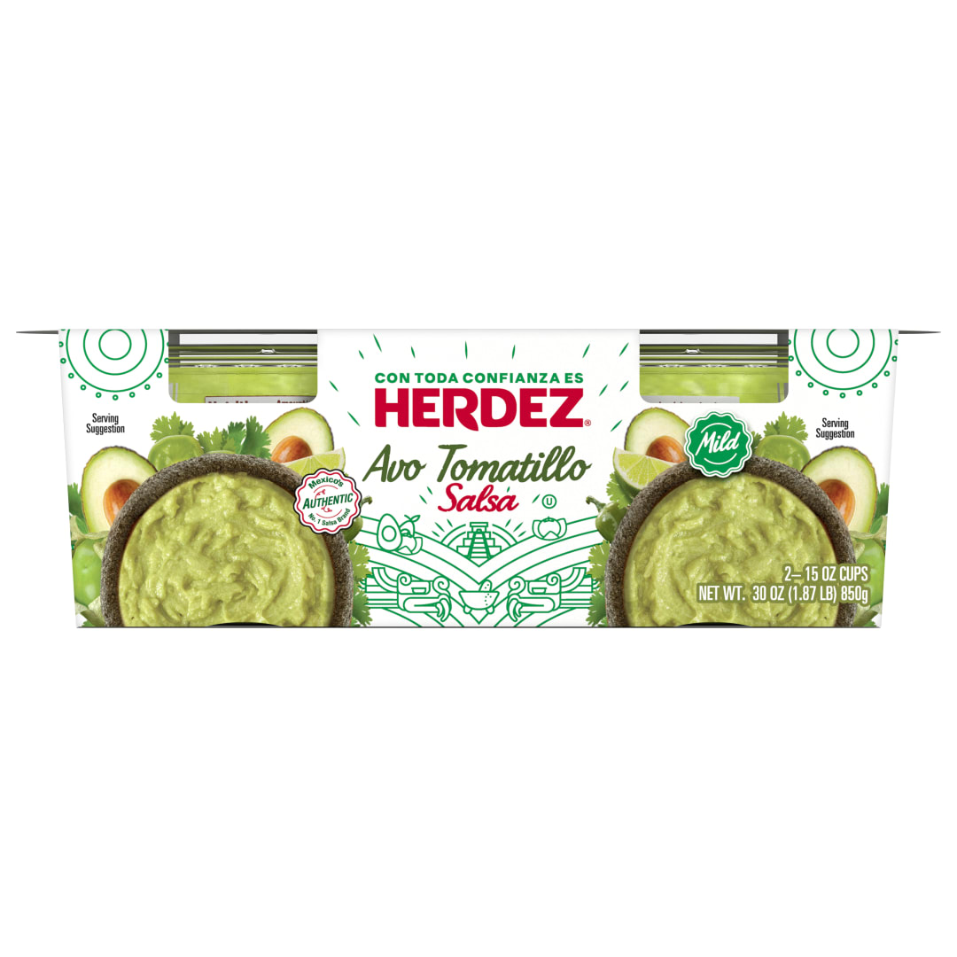 HERDEZ Avo Tomatillo Salsa Mild 12/2-15OZ