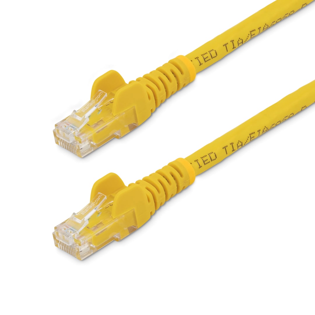 3 ft Yellow Cat6 UTP Snagless Patch Cable