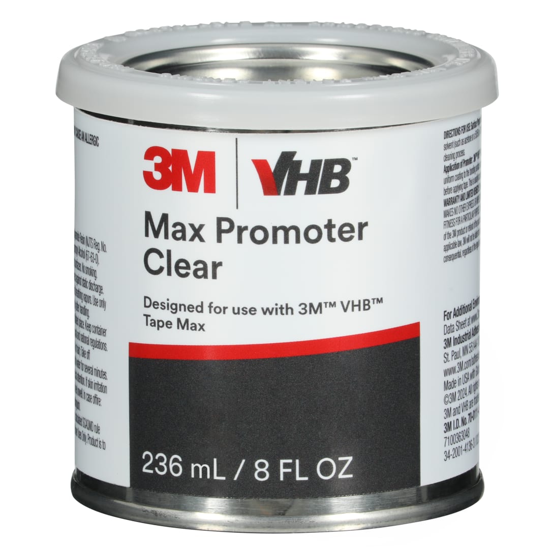 3M™ VHB™ Tape Max Promoter, Clear, 236.6 ml