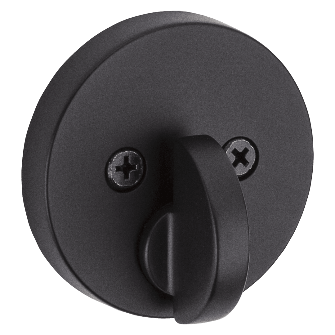 GD1471 Uptown Single Cylinder Deadbolt featuring SmartKey Security™ in Matte Black