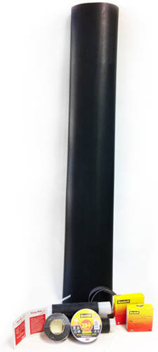 Emenda 3M™ Scotchcast™ 8096-4 com Fita de Reparo de Revestimentos de Cabos 3M™ Scotch® 2234