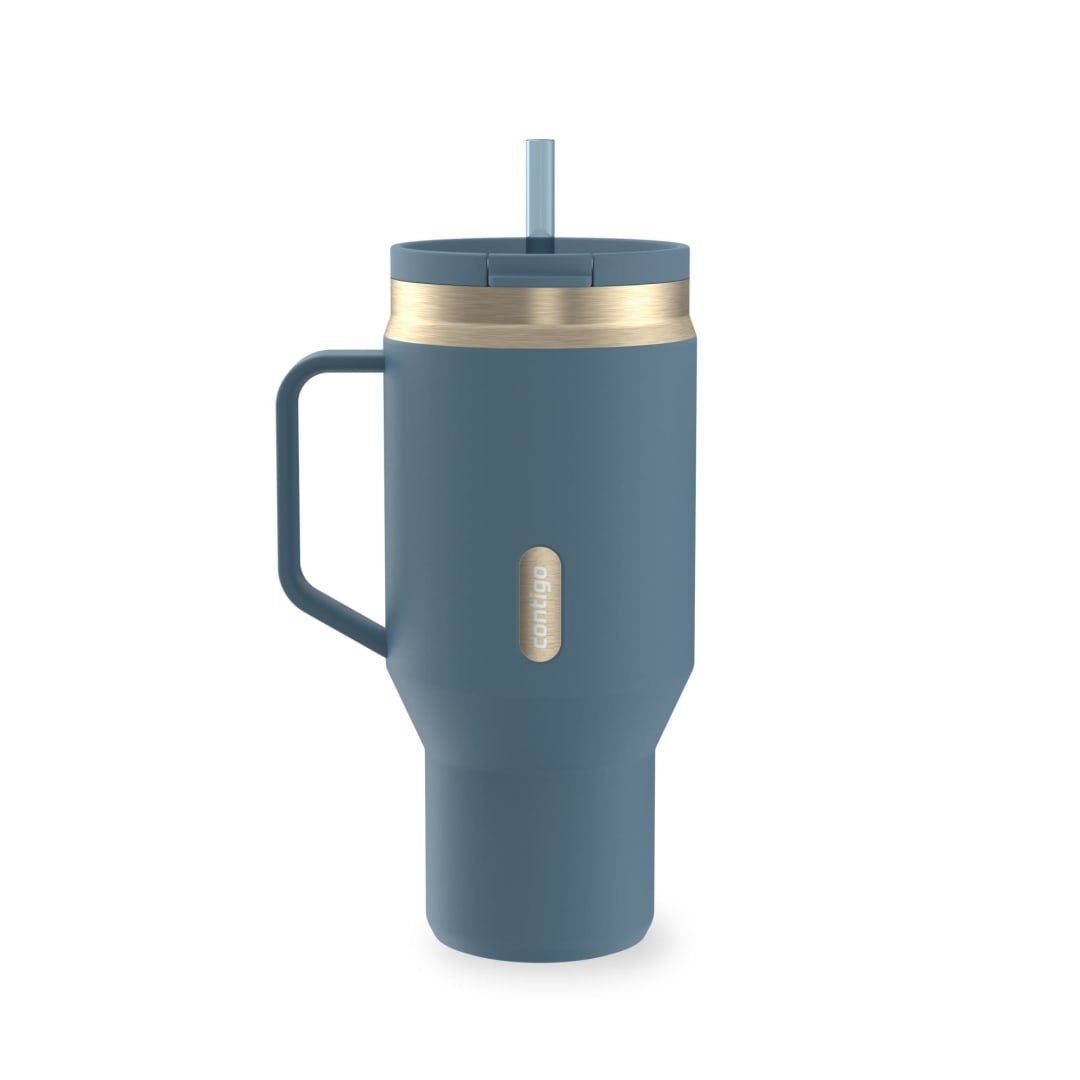 Contigo SnapSeal™ 30 oz Leakproof Travel Tumbler with Handle and Reusable Straw