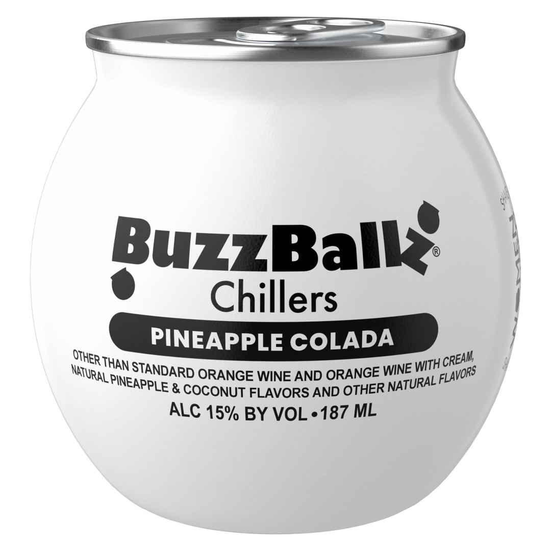 BuzzBallz Pineapple Colada Cocktail 187ml 30 Proof