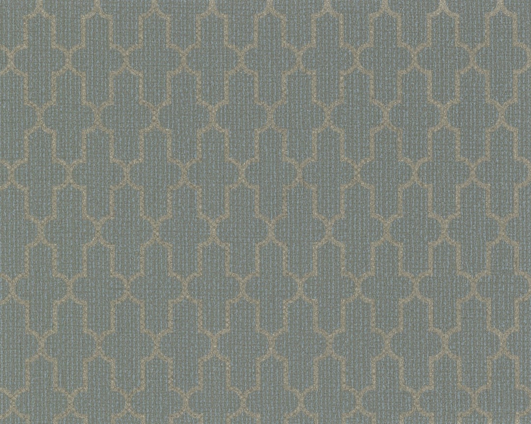 Frame Geometric Charcoal Wallpaper
