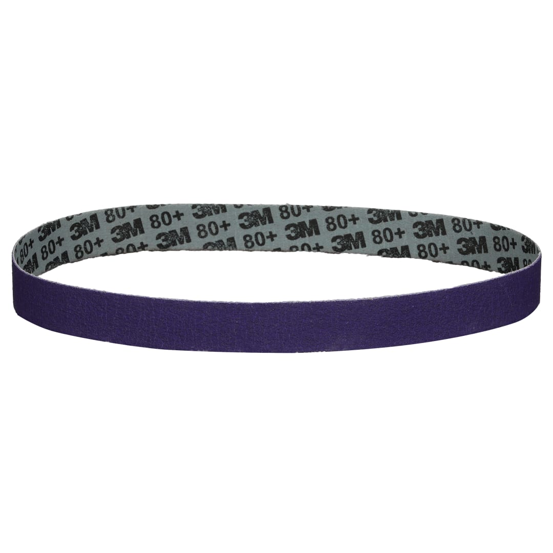 3M™ Cubitron™ 3 Brúsny pás, 20 mm × 520 mm, (3/4 palca × 20,5 palca), 80+, 33486