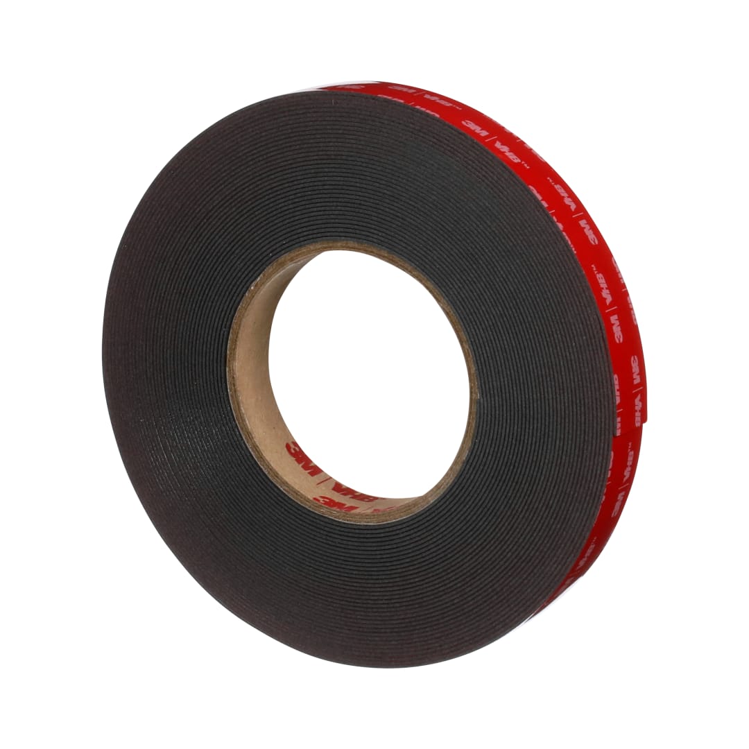 3M™ VHB™ Tape LVO-060BF, Black, 25 mm x 33 m, 0.6 mm