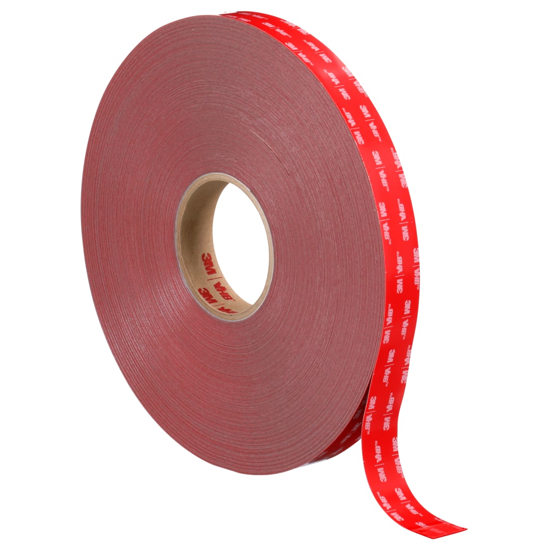 3M™ VHB™ Tape 4991, Grey, 25 mm x 0.025 m, 2.3 mm