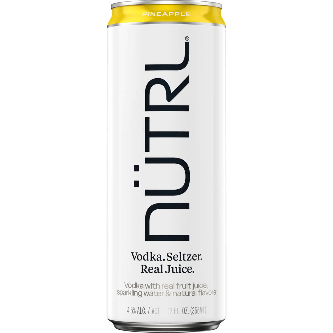 Nutrl Seltzer Pineapple Vodka 12 fl oz