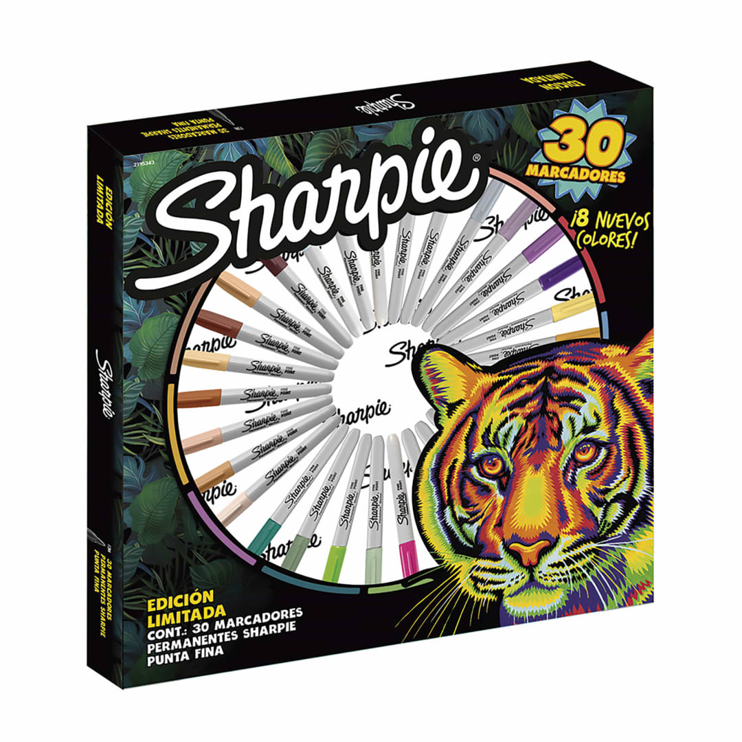 SHARPIE EARTH 30CT FINE ASST