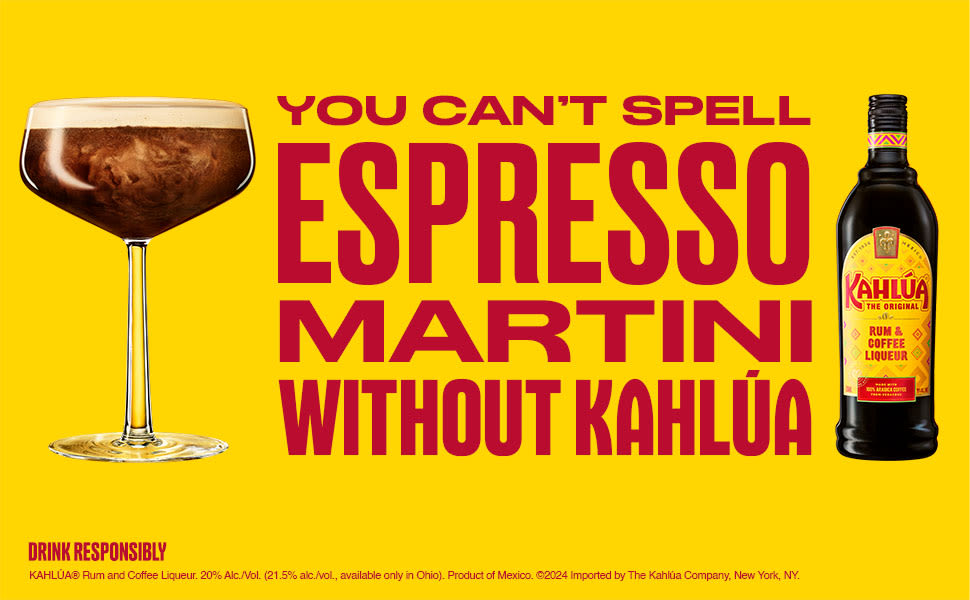 Kahlúa Original Rum and Coffee Liqueur, 750 ml Bottle, 40 Proof ...