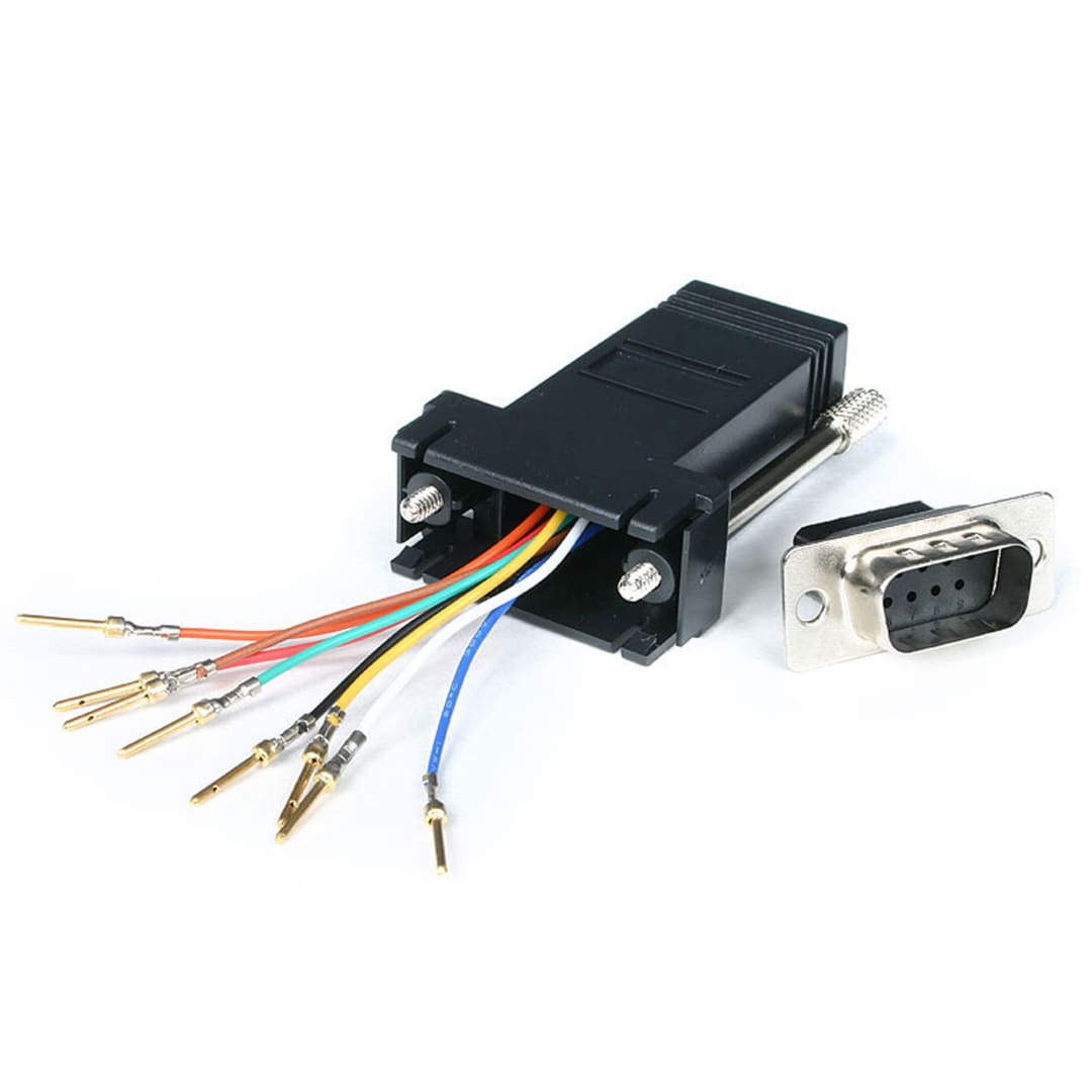 Adapter DB9M to RJ45F