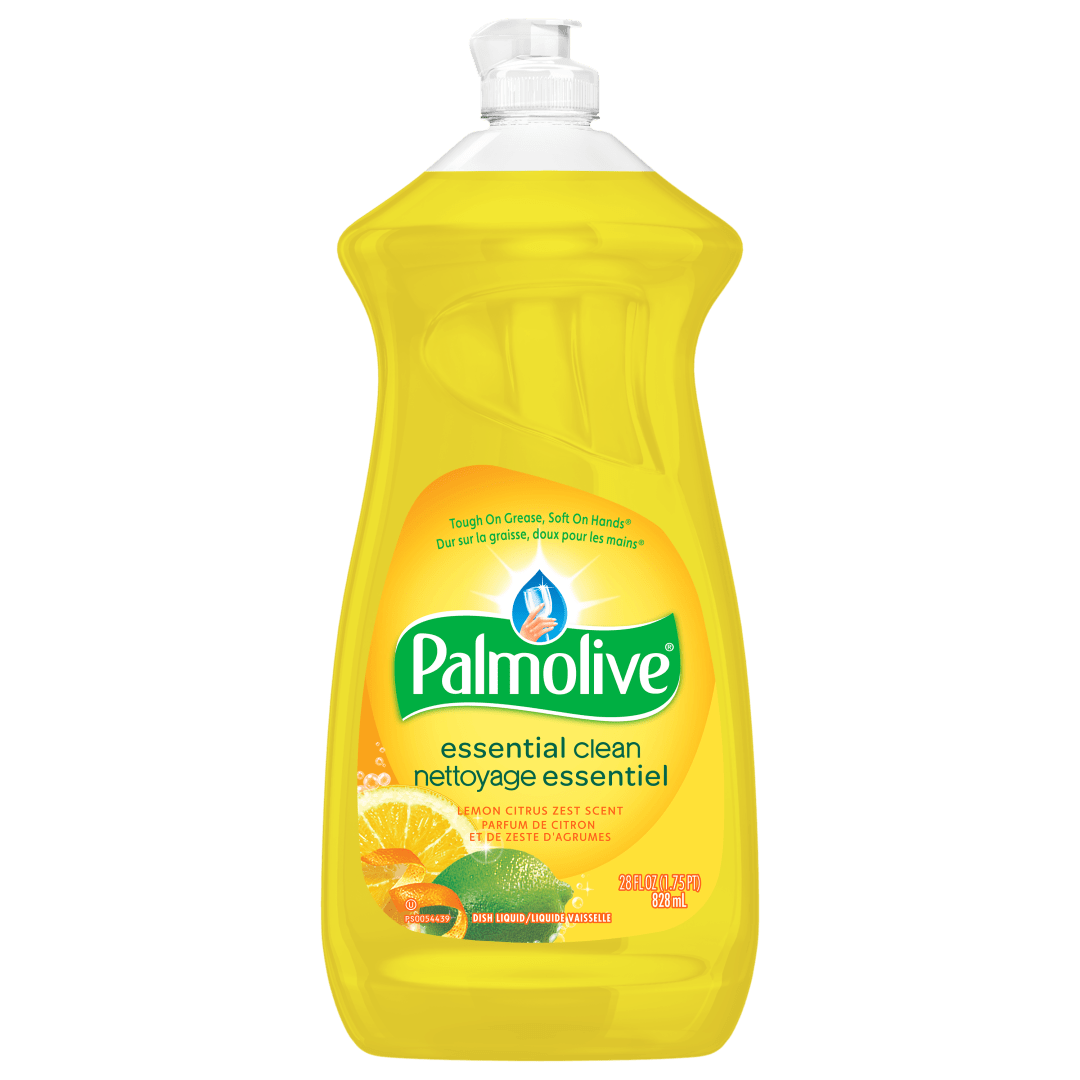 Palmolive Essential Clean Liquid Dish Soap, Lemon Citrus Zest - 2 Fluid Ounce