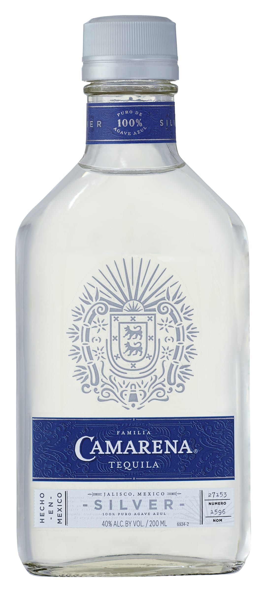 Familia Camarena Tequila Silver 200ml Bottle