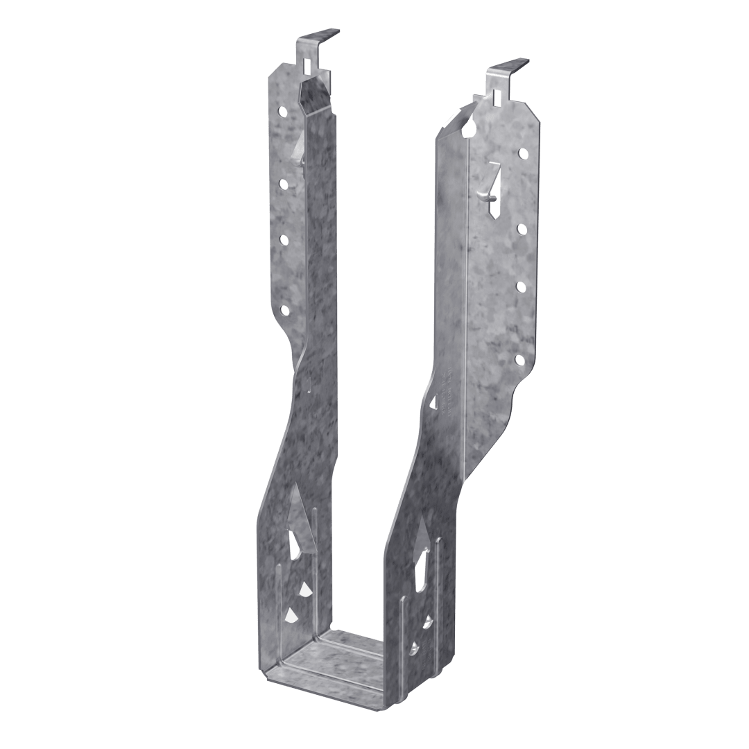 Simpson Strong-Tie IUS2.06/9.5 IUS Galvanized Face-Mount Joist Hanger for 2 in. x 19-1/2 in. Engineered Wood (Pack of 25)
